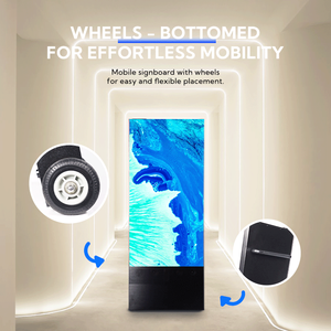 Pour COSUN Ultra-mince Portable LED publicité écran bannière extérieur kiosque de signalisation numérique pour ascenseur IP65 évalué au détail - Product Image 5