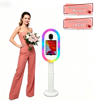 Support en aluminium Romans Roaming pour photomaton, compatible avec les stations de selfie 12.9 - DSLR pour services de location de mariages et de fêtes
