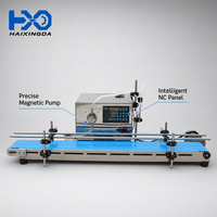 Machine de remplissage de liquides à pompe magnétique automatique à tête unique de haute précision et fiable pour le lait, le jus, l'huile essentielle, le parfum