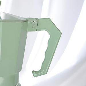 Mokapot เตาไฟฟ้า<span class=keywords><strong>ห</strong></span>ม้อต้มกาแฟเอสเปรสโซทำจากโล<span class=keywords><strong>ห</strong></span>ะพร้อมฝาปิดสำห<span class=keywords><strong>รับ</strong></span>เตาเซรามิกและเครื่องฆ่าเชื้อโอโซน - Product Image 5