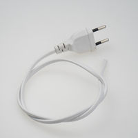 Cable de Alimentación con Enchufe Europeo CEE 7/16 a IEC 60320 C7, H03VVH2-F 0.75mm² 2.5A 250V