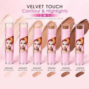 แท่งคอนทัวร์และไฮไลท์ 2-in-1 ยี่ห้อไพรเวทเลเบล เมจิก ยัวร์ ไลฟ์ สูตรเนื้อครีมกำมะหยี่ 6 เฉดสี ชุดโชว์ 48 ชิ้น - Product Image 3