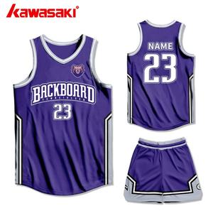 Custom Made Sublim Malha Jersey e Shorts Unisex Sportswear Camisas De Basquete Reversível com Números Uniforme De Basquete Da Equipe - Product Image 4