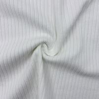 Tissu en tricot côtelé large CVC ultra-lourd 360 GSM |   C/P/SP 58/38/4 |   Tissu côtelé structuré à maille lâche 145CM