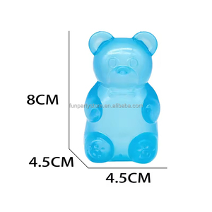 Classico Popolare Giocattolo Antistress a Forma di Orsetto Colorato in Maltosio da 8 cm, Palla Morbida da Spremere, Regalo per Bambini e Adulti, Giocattoli Antistress per Alleviare la Fatica - Product Image 2