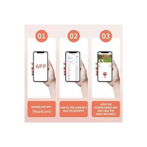 Mini Cámara Deportiva HD 1080P Blanca de 2MP para Mascotas, Pantalla de 0.96 Pulgadas, Ángulo de Visión de 90°, Resistente al Agua, Grabadora de Vlogs para Deportes al Aire Libre - Product Image 6