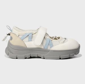 Bailarinas planas de plata para <span class=keywords><strong>mujer</strong></span> personalizadas de nuevo diseño con estilo deportivo, <span class=keywords><strong>zapatillas</strong></span> de Ballet transpirables con <span class=keywords><strong>velcro</strong></span> para <span class=keywords><strong>mujer</strong></span> - Product Image 3