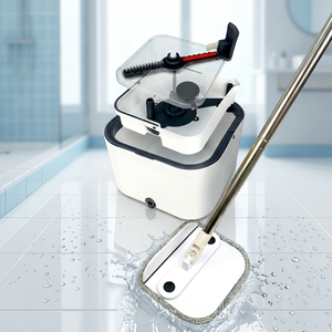 Serpillère intelligente TiZiTOM avec essoreuse et seau télescopique pour le marché russe - Product Image 1