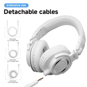 Audífonos Plegables Profesionales M50X, Supraaurales y Circumaurales, Resistentes al Agua, Totalmente Cerrados, <span class=keywords><strong>para</strong></span> Música, Juegos y Uso como DJ - Product Image 5