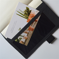 Bon prix éco-durable A5 carnet de notes de voyage Journal en cuir papier couverture couture reliure imprimé Style spirale Design cadeau