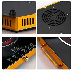 Diskon besar 4000W 2 bob listrik kompor keramik, kompor induksi peralatan rumah pintar plat panas listrik - Product Image 4