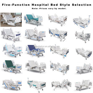 Cama Eléctrica <span class=keywords><strong>de</strong></span> UCI <span class=keywords><strong>de</strong></span> Cinco Funciones con Inclinación <span class=keywords><strong>de</strong></span> Respaldo y Piernas, Ajuste General, Mobiliario Hospitalario, Certificación ISO, Opción Manual - Product Image 2