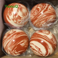 Jeu de boules de pétanque en résine personnalisées YumuQ, jeu de bocce pour l'extérieur, pelouse, jardin, plage, fête familiale pour adultes