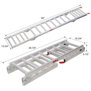 Rampe de chargement pliable en aluminium pour <span class=keywords><strong>moto</strong></span>, vélo tout-terrain et vélo électrique, idéale pour la vente en gros - Product Image 4