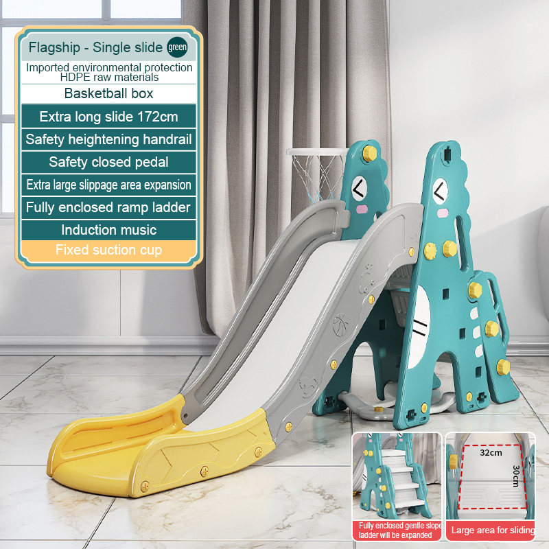 Dinosaur single slide to expand the suction cup (green