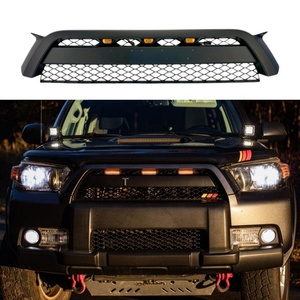 อุปกรณ์ตกแต่งภายนอกรถยนต์ MARVELAND กระจังหน้าสีดำด้านพร้อมไฟ LED สำหรับ TOYOTA 4RUNNER ปี 2012-2014 - Product Image 4