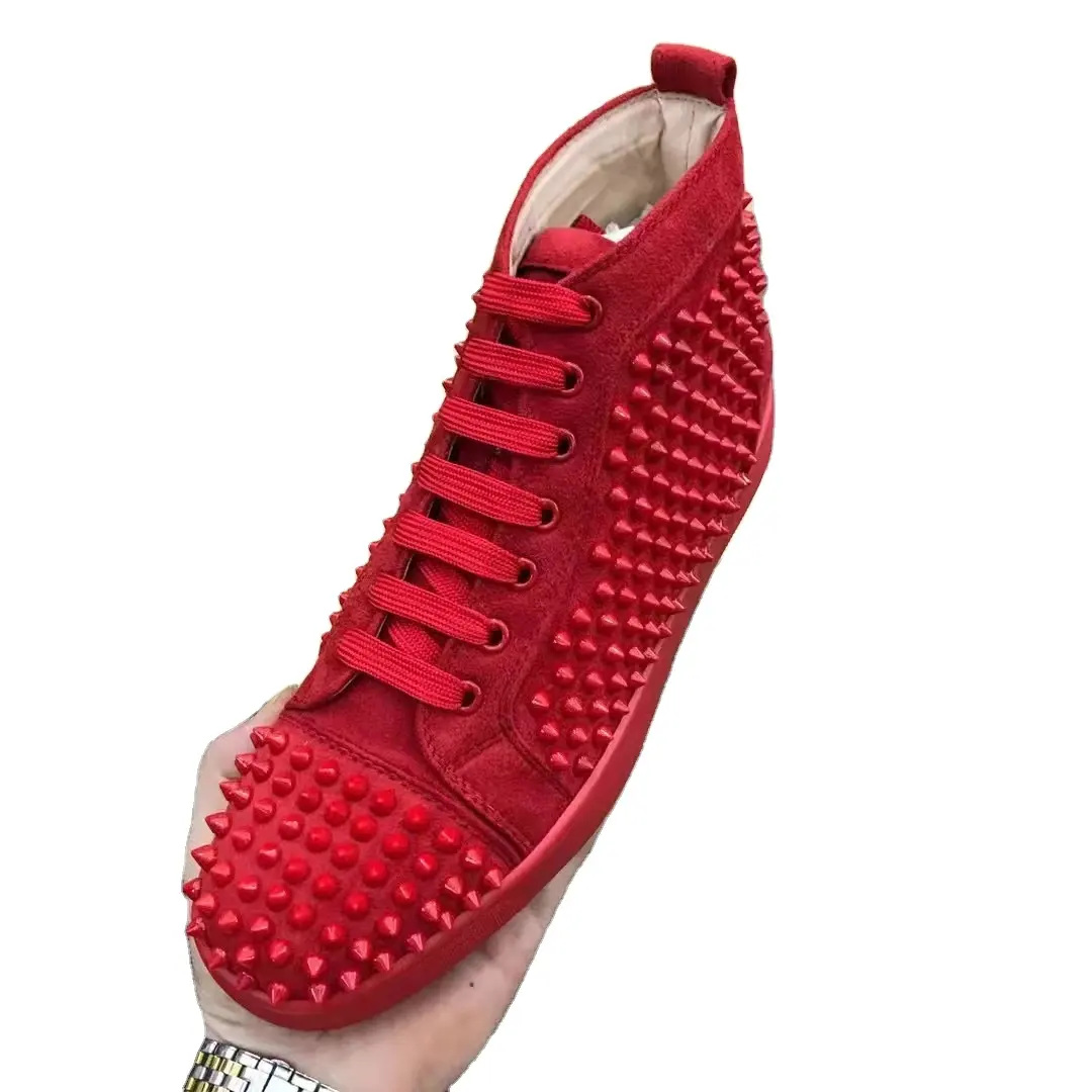 2022 מפורסם <span class=keywords><strong>מותגים</strong></span> ChristianL אדום תחתון אופנה נעלי הליכה סגנון נשים של נעליים יומיומיות מעצב סניקרס לגברים