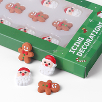 Neue Produktideen Weihnachts kuchen Icing Dekorationen Cake Toppers Dekorationen Fondant Streu sel Essbare Dekorationen
