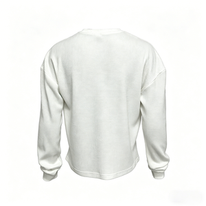 Camisetas de Manga Larga para Hombre, Personalizadas, de Alta Calidad, con Estampado Waffle DTG - Product Image 2