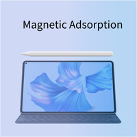 Stylet ABS PC avec corps en polycarbonate, chargement magnétique sans fil Type-C, rejet de la paume, fonction d'inclinaison, compatible iPad 2018-2026