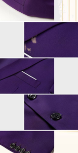 Traje de Boda para Hombre, Elegante, Verde, Corte Entallado, Esmoquin de 3 Piezas (Chaqueta+Pantalón+Chaleco), para Eventos Formales, Negocios y Trabajo - Product Image 6