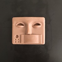 Tête de Mannequin d'Entraînement en Silicone, Outils d'Extension de Cils, Boîtes à Cils, Outil de Greffe d'Extensions de Cils de Haute Qualité et Longue Durée