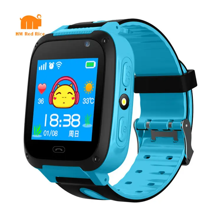 Kids Smartwatch Telefoon Kinderen Touch Screen Horloge Lbs Locator Met Call Voice Chat Games Wekker Sos Polsband Voor Jongen meisjes