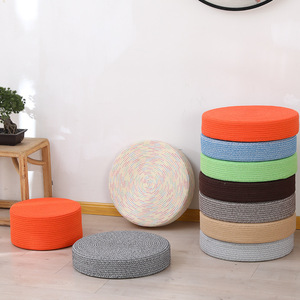 Wholesale Round Husk Yoga Meditation Bay <strong>Window</strong> Japanese Floor Mat Tatami <strong>Seat</strong> <strong>Cushions</strong> Handmade Futon <strong>Cushion</strong> - Product Image 5