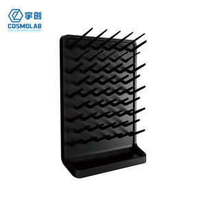 高品質PP＆ステンレス製ペグボード実験室乾燥ラック（学校、病院、産業用）耐酸・耐アルカリ性 - Product Image 2