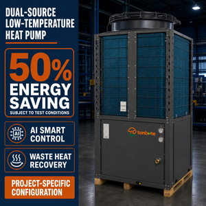 Pompe à chaleur intelligente à double source personnalisée avec récupération de chaleur et économie d'énergie de 50 % pour climatiseur industriel Krs-3800vch/sn2- - Product Image 1