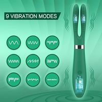 Kovida Silikon-Vibrator für Frauen Klitoris G-Punkt Männlicher Penis Sexspielzeug Großpackung Massagegerät Elektrische Vibration Nippelklemmen