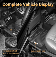 Tapis de sol de voiture 5D 6D 7D de luxe en TPE, nouveau design de la marque KQD, livraison rapide, pour Jeour T2 Dashing