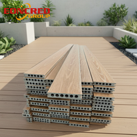 Panneau de terrasse extérieur WPC antidérapant, haute adhérence, durable, terrasse extérieure commerciale