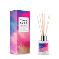 En gros Cartons Pliables Parfum Personnalisé Maison Reed Diffuseur Boîte D'emballage Boîte De Papier