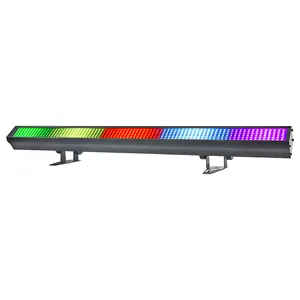 Популярные трехцветные светодиодные бусины высокой мощности и черный металлический внешний стробоскопический настенный светильник 120wx80