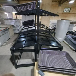 <span class=keywords><strong>Mercato</strong></span> durevole cesto di <span class=keywords><strong>frutta</strong></span> <span class=keywords><strong>e</strong></span> <span class=keywords><strong>verdura</strong></span> Display vendere Stand Design - Product Image 4