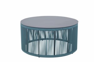 Mesa auxiliar redonda para café con <span class=keywords><strong>cuerda</strong></span> tejida, muebles de exterior modernos para <span class=keywords><strong>restaurante</strong></span> y hotel - Product Image 6