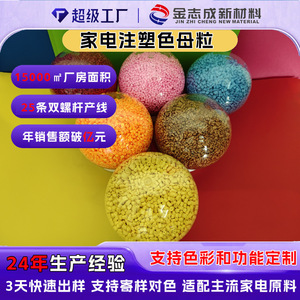 Customized Masterbatch For Small Household Appliance Injection Molding PP ABS PC HIPS Red Color Matching Sampling 3 Day - Product Image 5