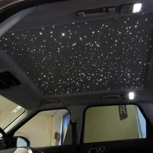 LED 광섬유 별 모양의 천정등 RGBW 별이 빛나는 지붕 키트 자동차 별이 빛나는 하늘 키트