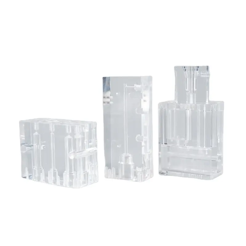 Parti in plastica CNC ad alta precisione personalizzate fresatura CNC tornitura PMMA acrilico Plexiglass parti lavorate CNC