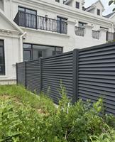 Panneaux de clôture en aluminium sur mesure, clôtures pour villa et jardin, certifiés CE