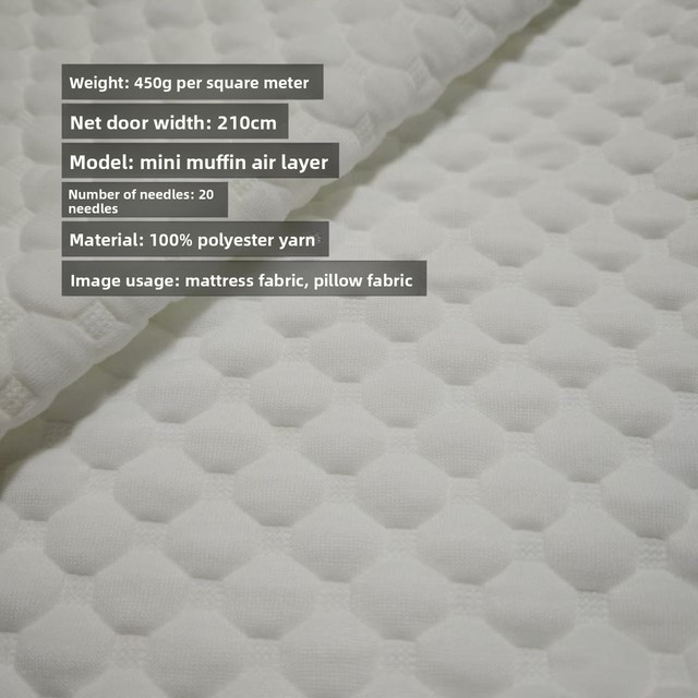 Knitted 450g air Layer Pectin Pillow, Silicone Pillow, Memory Foam Pillow, Latex Pillow, Fabric Breathable, Knitted Thickened