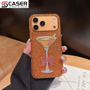 Funda de Teléfono de Lujo Hecha a Mano con Lazo, Diamantes de Imitación y Brillo, Moderna, Suave, Antigolpes, Venta al por Mayor para iPhone Series 12-17 - Product Image 2