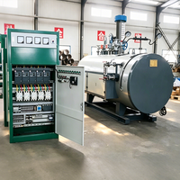 Caldera de Vapor Eléctrica Industrial Horizontal de 300kw, 500kw, 750kw, 1 Ton/H, 0.5 Ton/H, 500kg/h, 1000kg, con PLC Automático y Ahorro de Energía