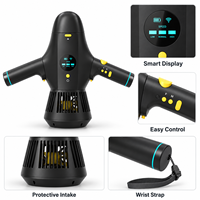 Scooter sous-marin rechargeable Sinodiving avec écran intelligent, poignées doubles et télécommande, propulseur de plongée