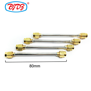 Fourniture d'usine RG402 0.141 assemblage de câble à prise mâle SMA <span class=keywords><strong>semi</strong></span>-rigide câbles <span class=keywords><strong>semi</strong></span>-coaxiaux à bas prix isolation PTFE pour RF - Product Image 4