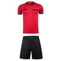 Nouveaux uniformes d'arbitre de football, maillot d'arbitre respirant, chemise d'arbitre de football, ensemble de maillot d'arbitre de football à vendre