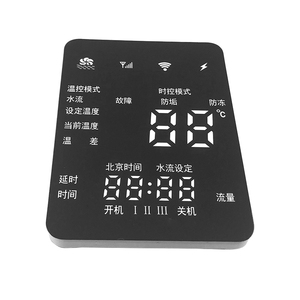 OEM tùy chỉnh LED hiển thị ánh sáng trắng ánh sáng cao bán buôn treo tường nhiệt độ thời gian điều khiển màn hình LED hiển thị bảng điều chỉnh - Product Image 1