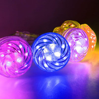 Lampe à pixels LED RGB WS2811 60 mm 18 LED 24 V adressable, type cabochon, étanche IP67 pour la décoration des parcs d'attractions et des fêtes foraines