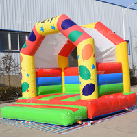 Château gonflable en PVC écologique avec une capacité de 480 kg pour les fêtes d'anniversaire et les réunions de famille
